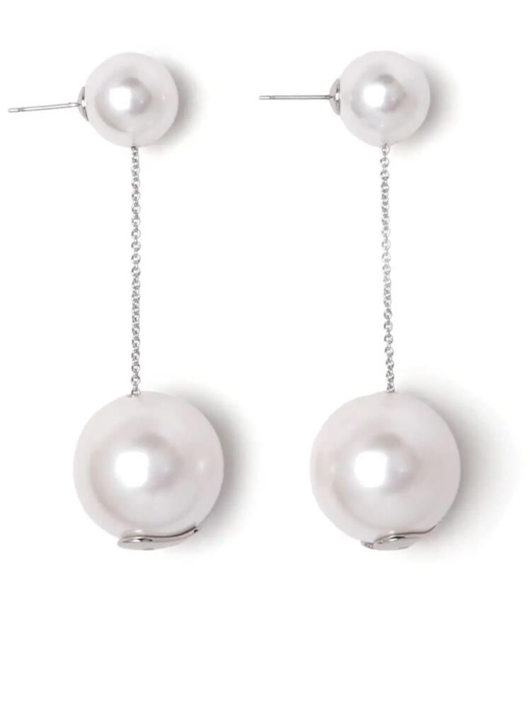 JULIETTA Pearl Drop earrings - White Cover