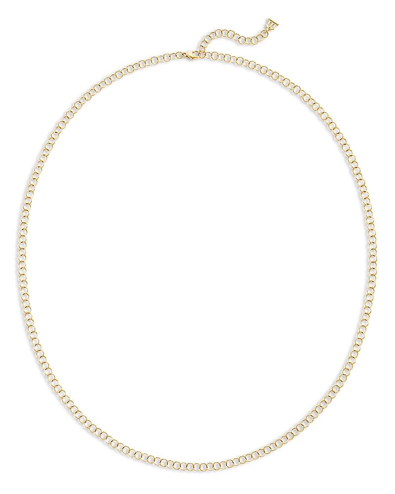 Temple St. Clair 18K Yellow Gold Fine Round Link Chain Necklace, 24 Cover