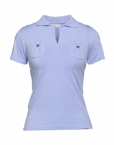 Emisphere Woman Polo shirt Lilac Cotton, Elastane Cover