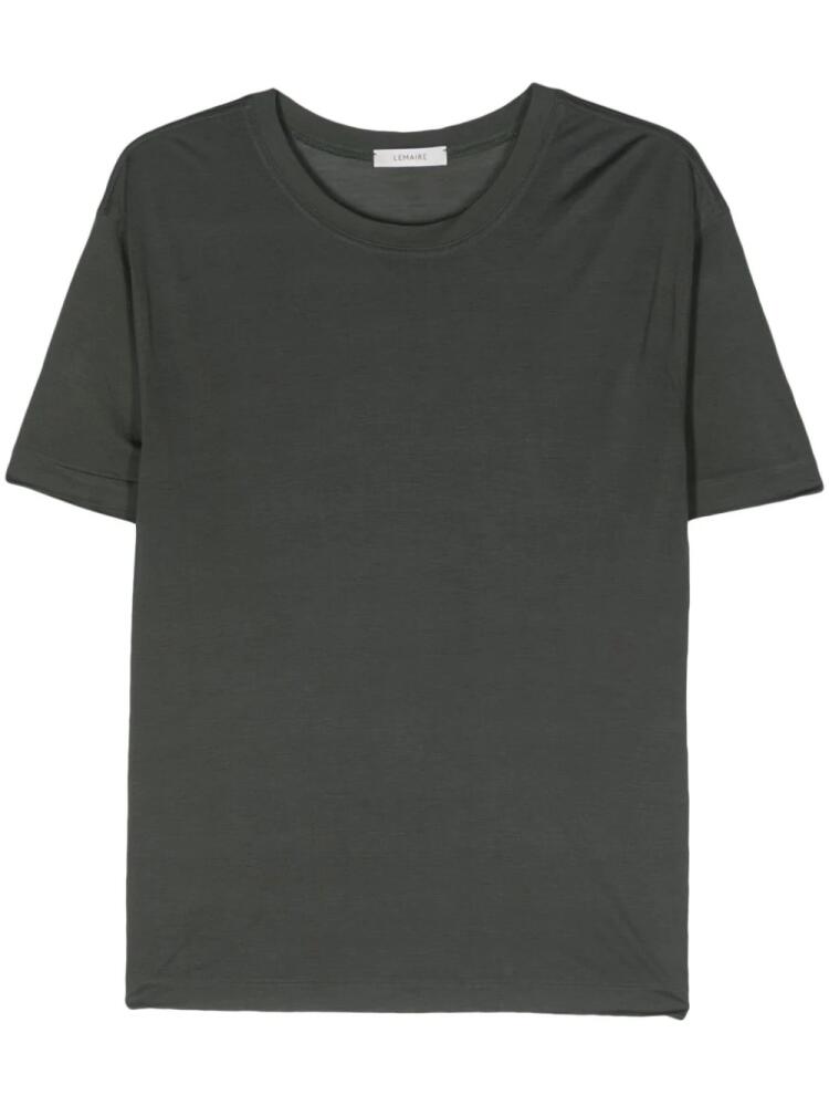 LEMAIRE silk jersey T-shirt - Green Cover