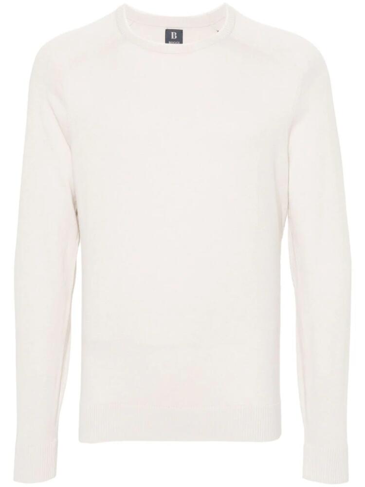 Boggi Milano crew neck jumper - Neutrals Cover