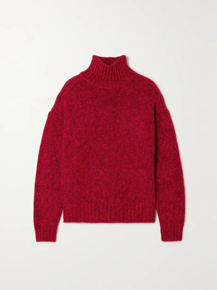 Le Kasha - Damak Organic Cashmere Turtleneck Sweater - Red Cover