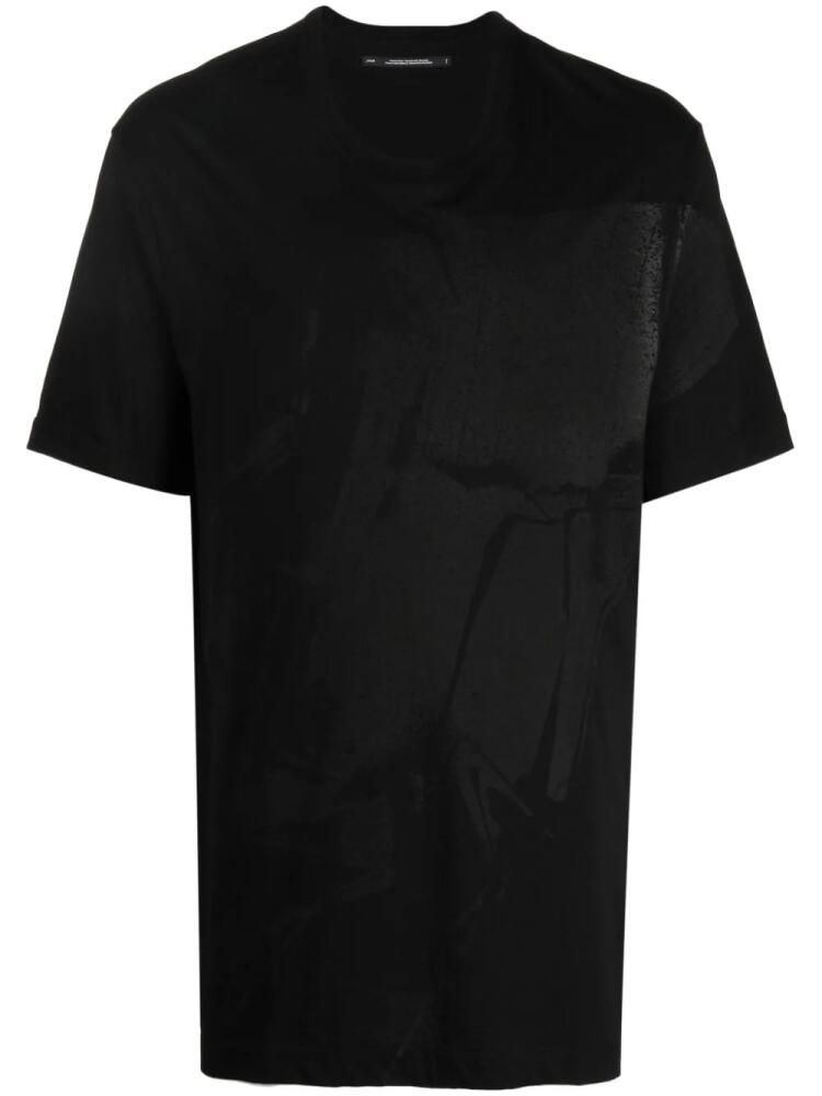 Julius graphic-print cotton-blend T-shirt - Black Cover