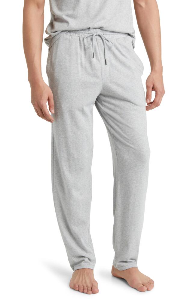 Nordstrom Organic Cotton & Tencel® Modal Lounge Pants in Grey Heather Cover