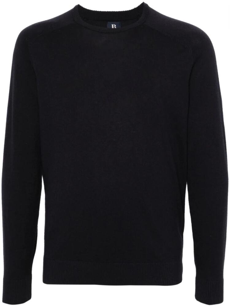 Boggi Milano crew neck jumper - Blue Cover