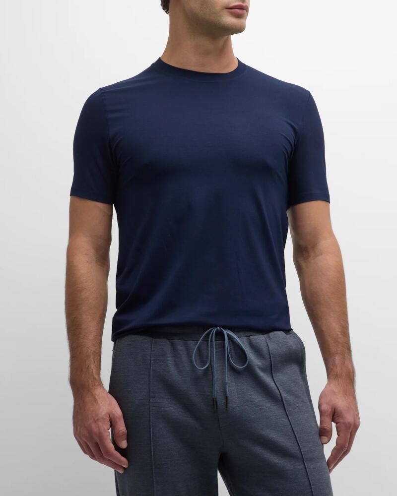 Zimmerli Men's 700 Pureness Slim Fit T-Shirt Cover