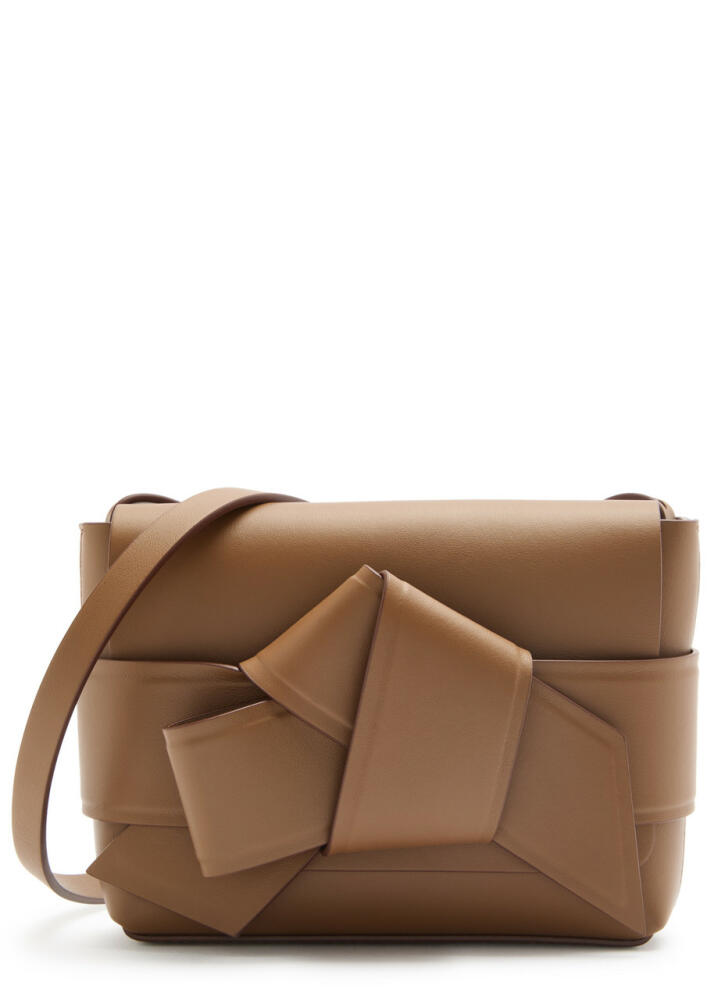 Acne Studios Musubi Leather Cross-body bag - Camel Cover