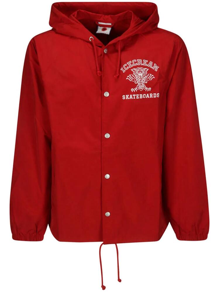 ICECREAM Tiger lightweight jacket - Red Cover