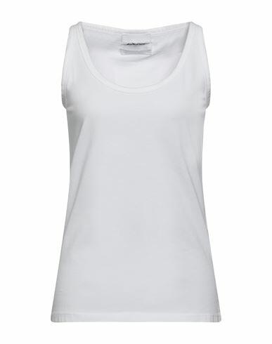 Brand Unique Woman Tank top White Cotton Cover