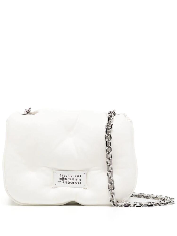 Maison Margiela small Glam Slam Flap shoulder bag - White Cover