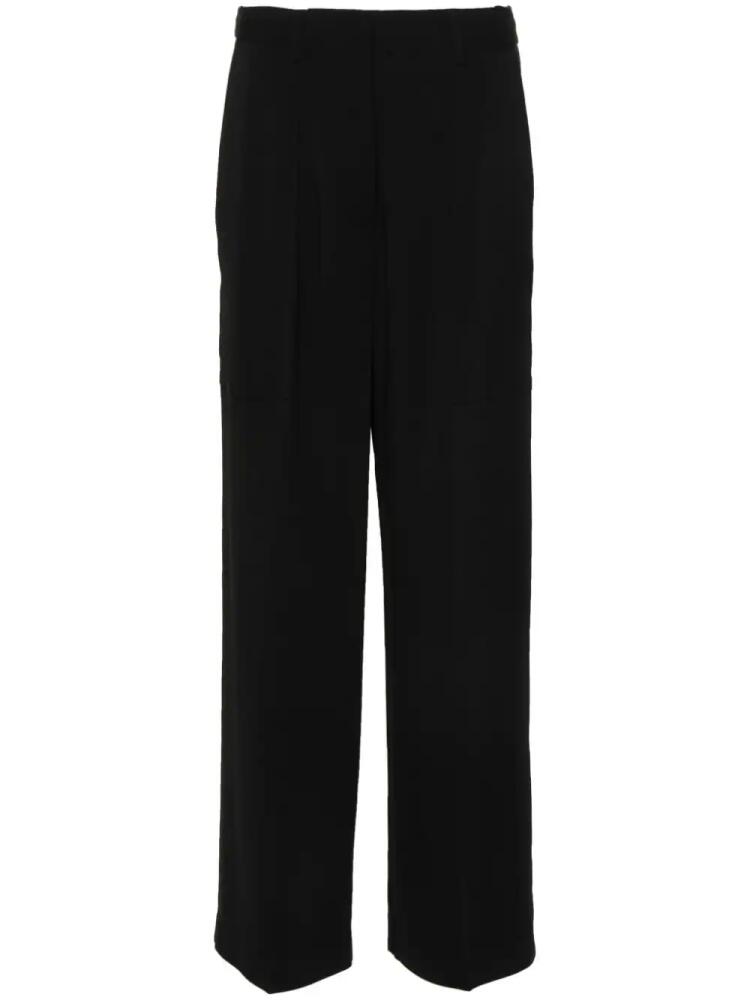 Forte Forte cady straight-leg trousers - Black Cover