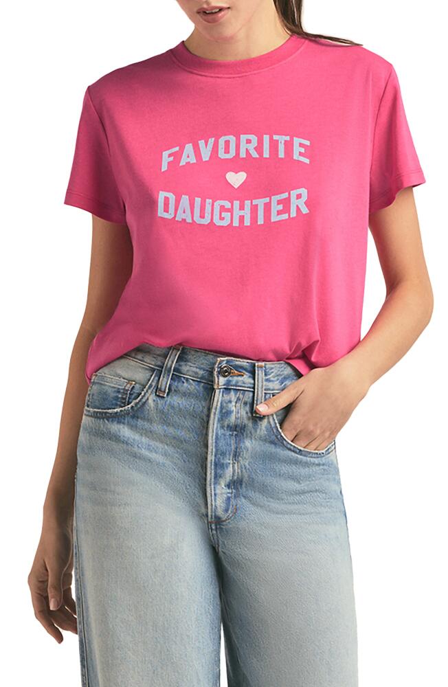 Favorite Daughter Graphic T-Shirt in Beetroot Cover