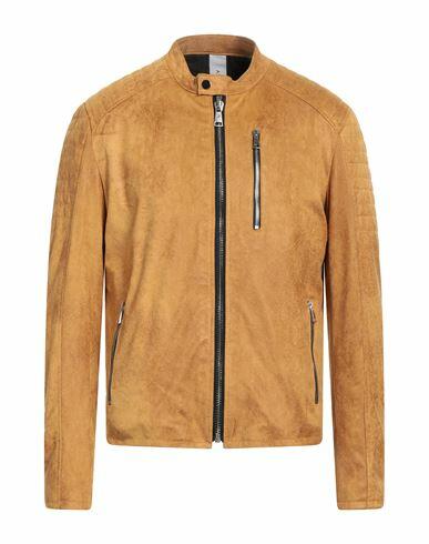 Stilosophy Man Jacket Ocher Polyester, Elastane Cover