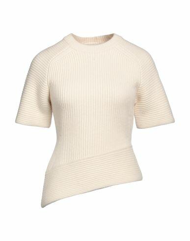 Lvir Woman Sweater Ivory Geelong Wool Cover