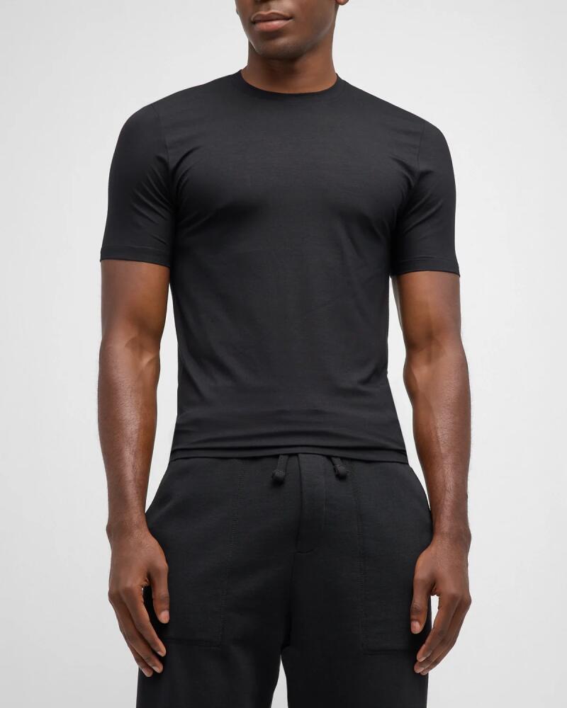 Zimmerli Men's 700 Pureness Slim Fit T-Shirt Cover