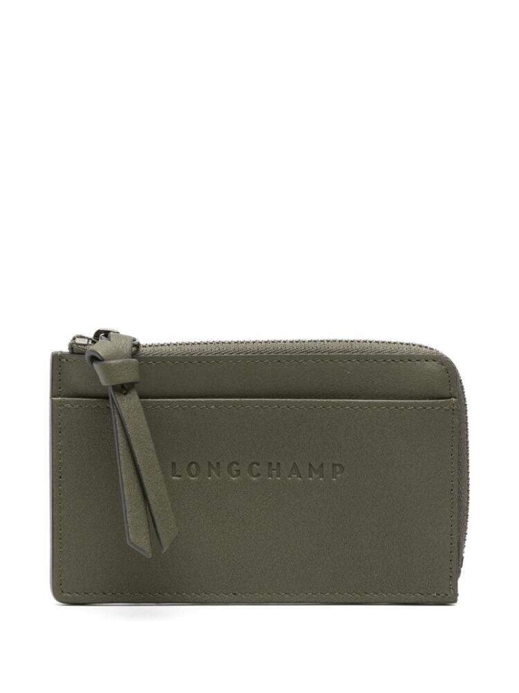 Longchamp Longchamp 3D leather cardholder - Green Cover