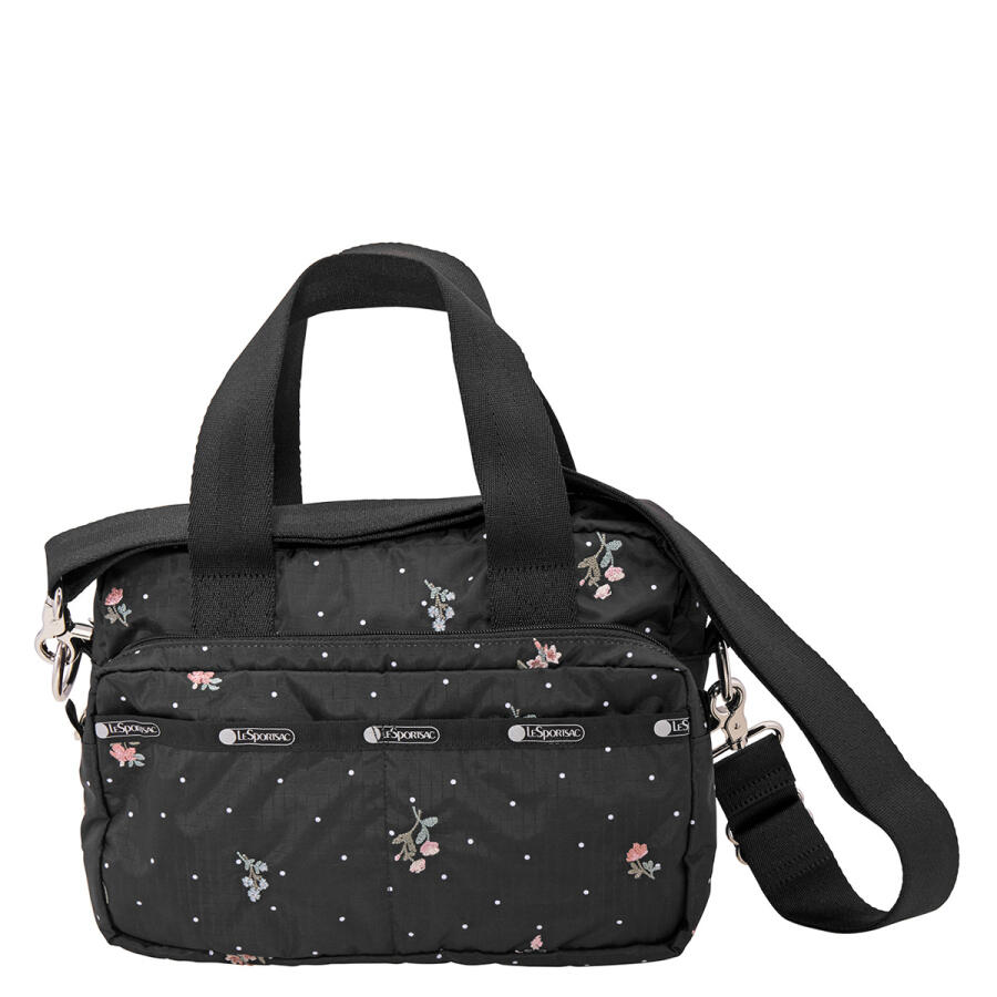 Le Sportsac Flower Dreamcatcher Medium Two Zip Crossbody Bag Cover