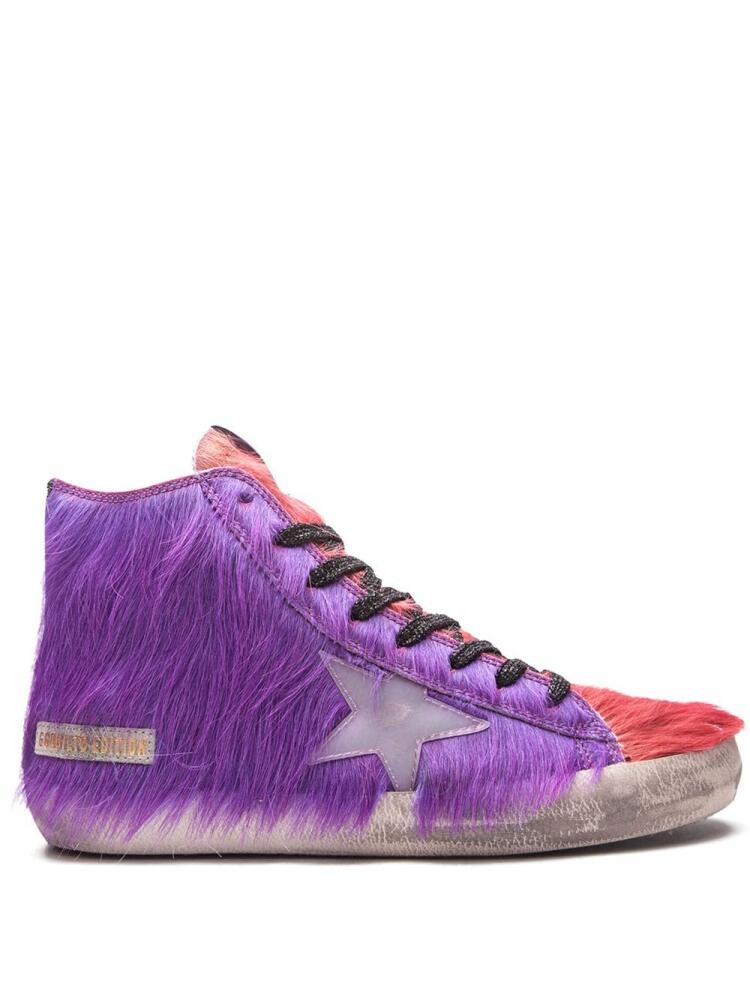 Golden Goose Francy high-top sneakers - Purple Cover