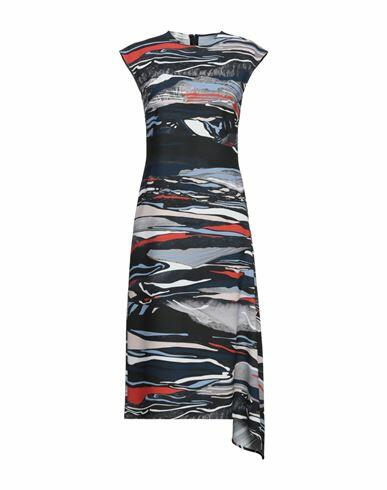 Cedric Charlier Woman Midi dress Black Polyester Cover