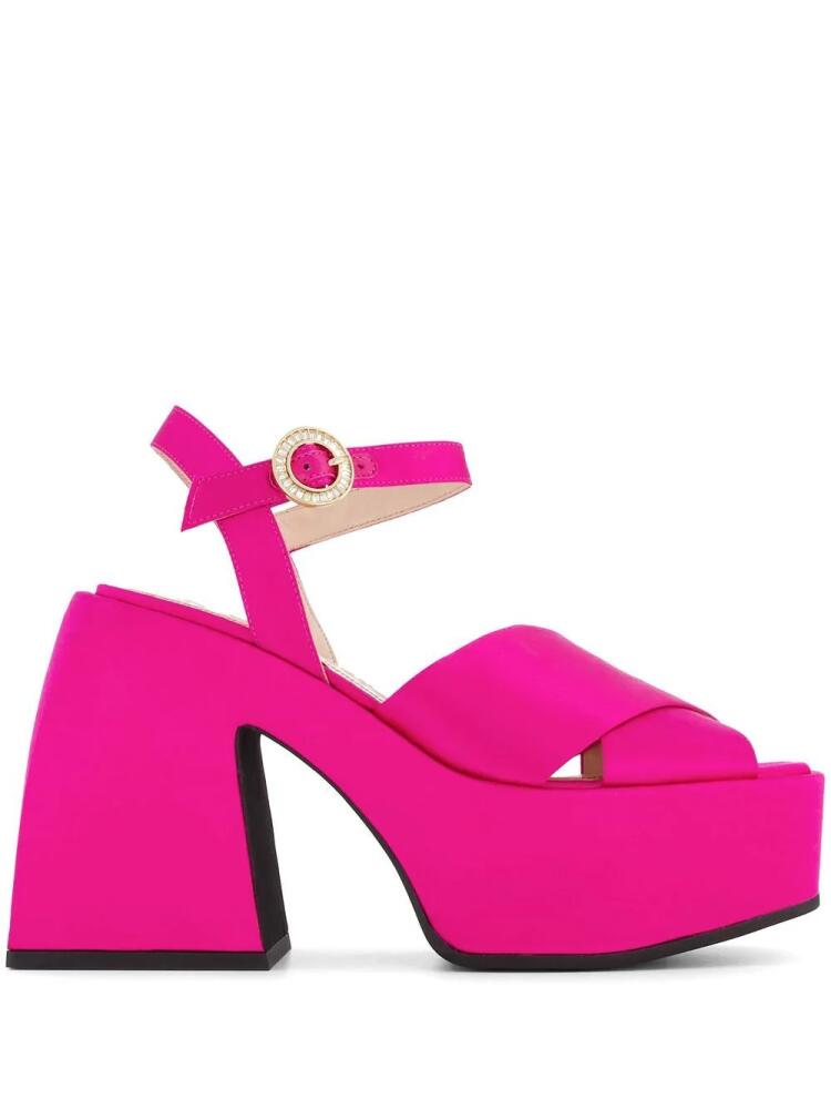 Nodaleto Bulla Joni 105mm sandals - Pink Cover