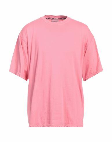 Berna Man T-shirt Pink Cotton Cover