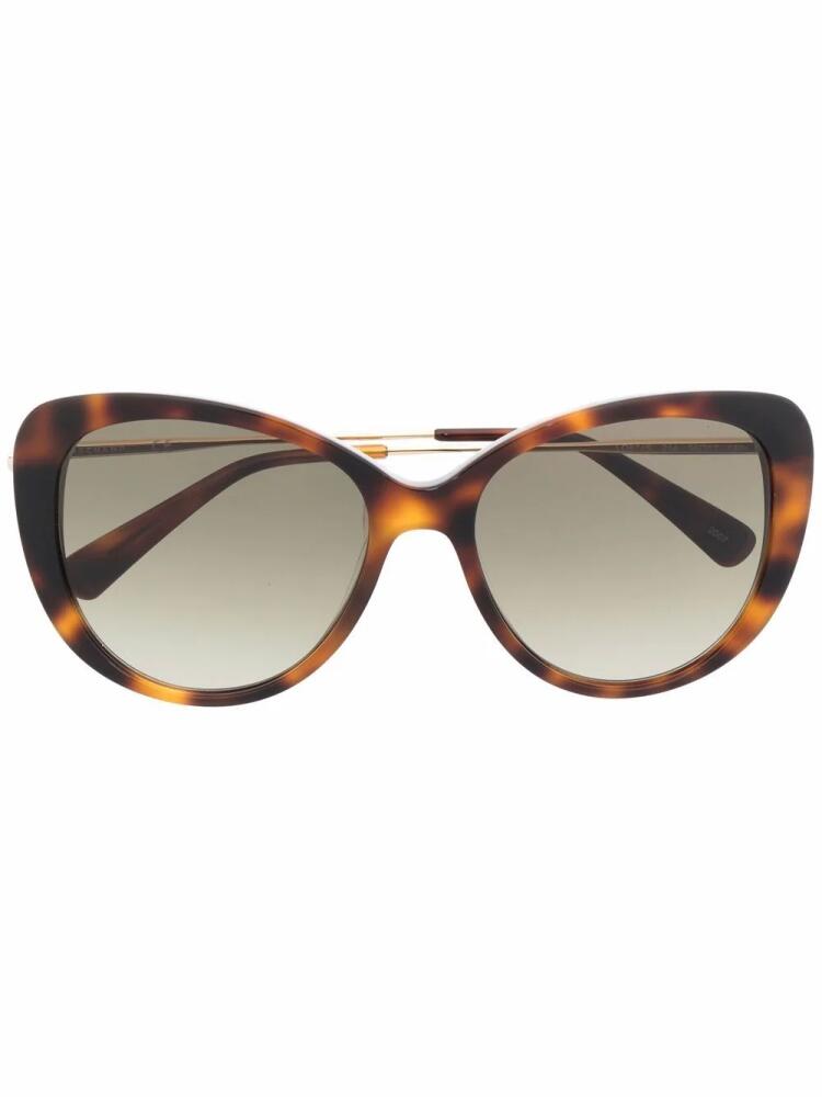 Longchamp tortoiseshell-effect tinted sunglasses - Brown Cover