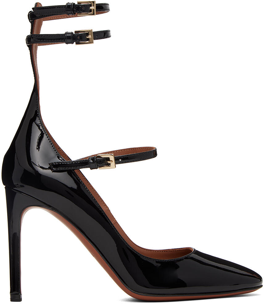 ALAÏA Black Mary Jane Heels Cover