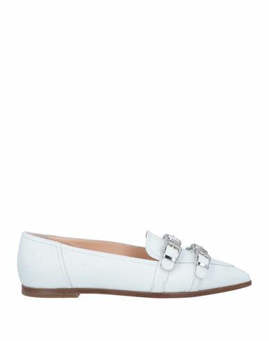 Agl Woman Loafers White Leather Cover