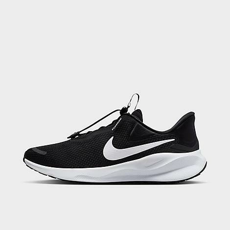 Nike Men's Revolution 7 EasyOn Running Shoes in Black/Black Cover