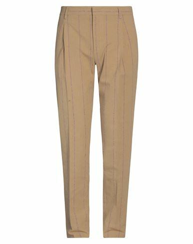 Brian Dales Man Pants Beige Cotton Cover