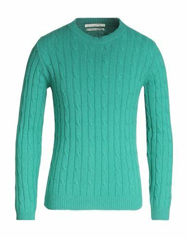 Daniele Fiesoli Man Sweater Green Cashmere Cover