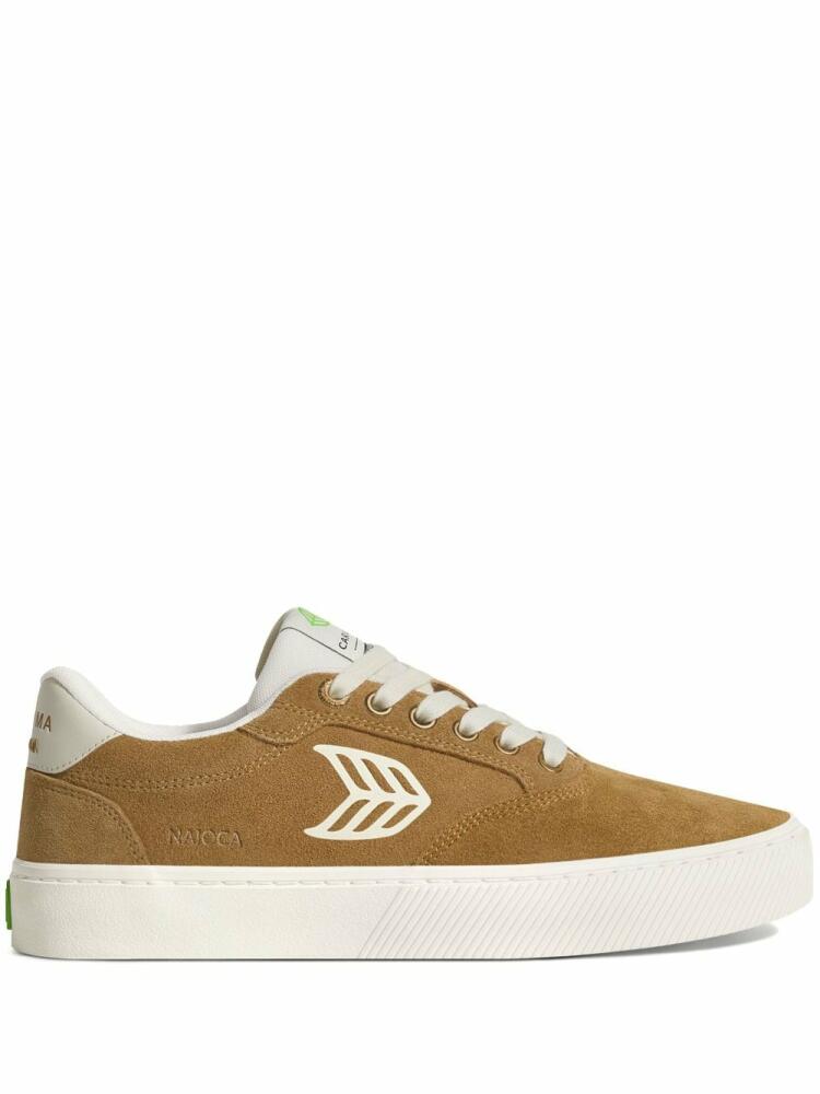 Cariuma Naioca logo-print suede sneakers - Brown Cover