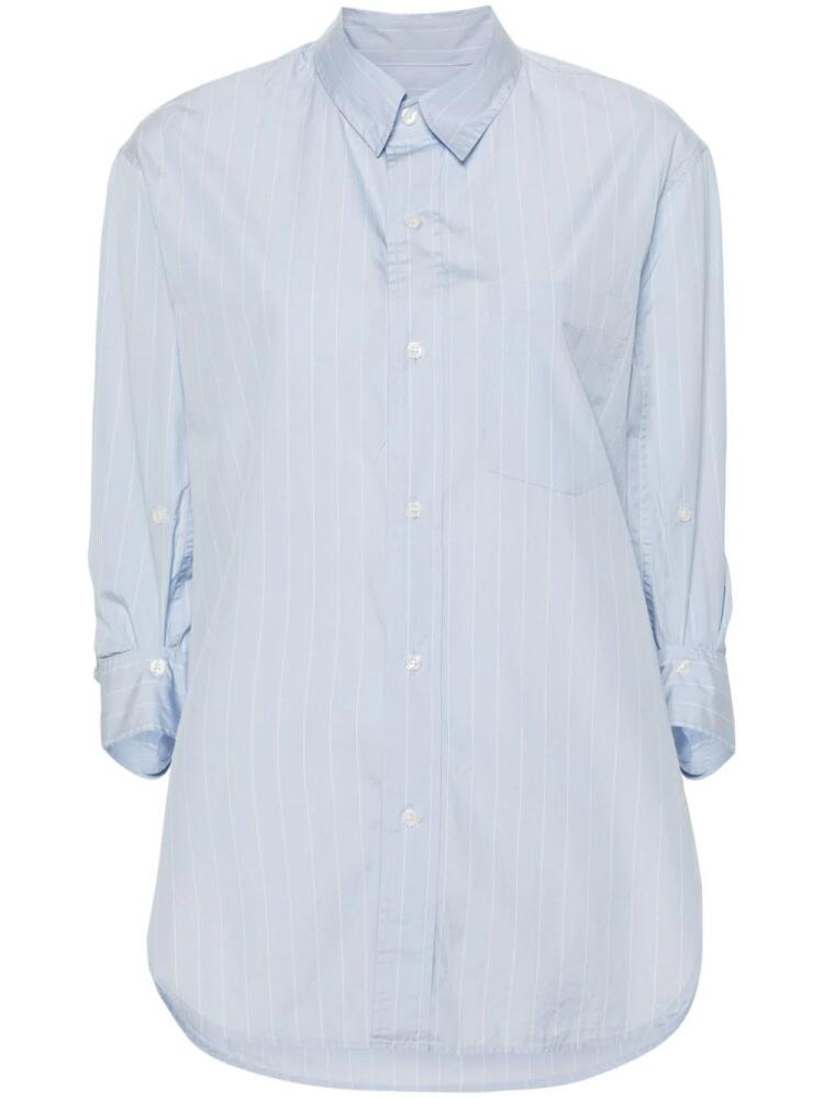 Citizens of Humanity pinstriped cotton shirt - Blue Cover