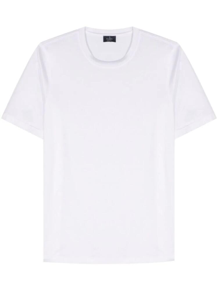 Barba short-sleeve cotton T-shirt - White Cover