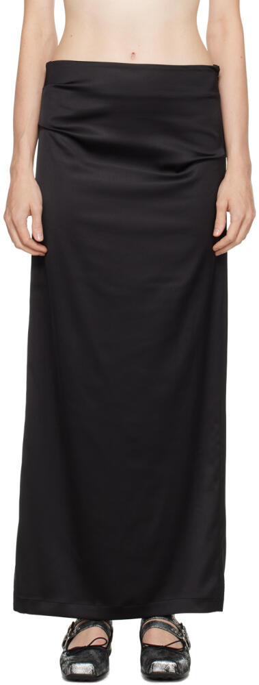 OPEN YY Black 'Do It Better' Maxi Skirt Cover