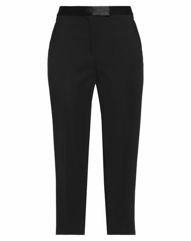 Ivy Oak Woman Pants Black Recycled polyester, Viscose, Elastane Cover