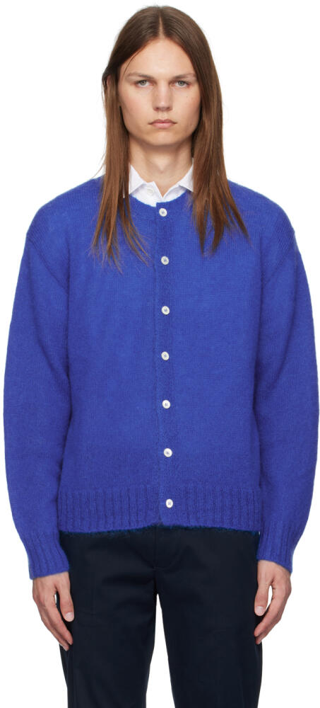 Dunst Blue Button Cardigan Cover