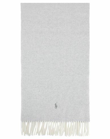 Polo Ralph Lauren Woman Scarf Light grey Recycled wool, Wool Cover