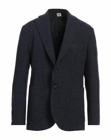 Luigi Borrelli Napoli Man Blazer Midnight blue Virgin Wool, Cashmere Cover