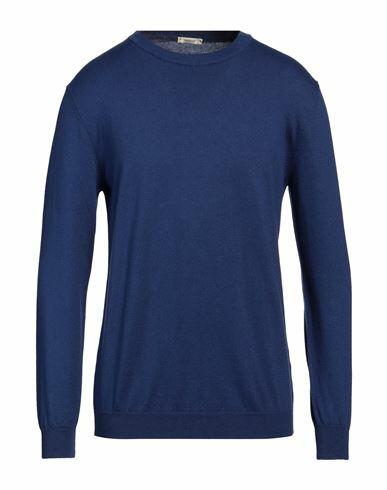 Bellwood Man Sweater Blue Cotton, Cashmere Cover