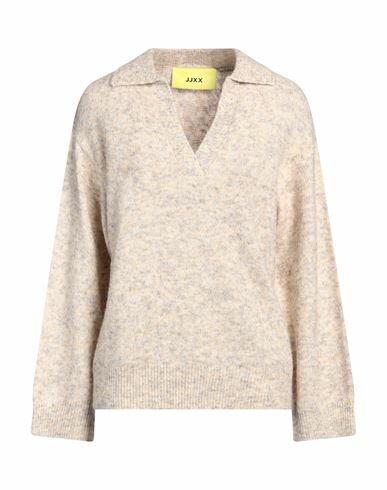 Jjxx By Jack & Jones Woman Sweater Beige Polyester, Recycled polyester, Acrylic, Wool, Elastane Cover