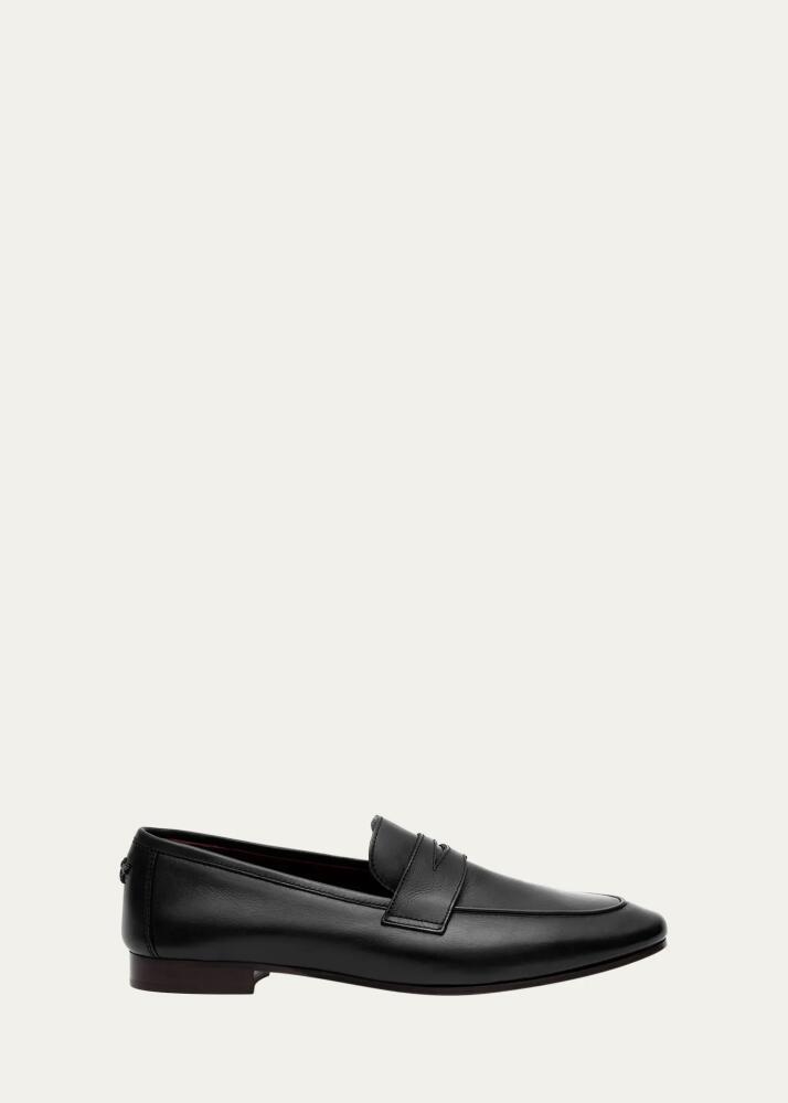 Bougeotte Flaneur Leather Flat Penny Loafers Cover