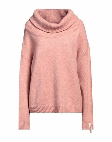 Mar De Margaritas Woman Turtleneck Blush Acrylic, Polyamide, Polyester, Viscose, Wool Cover