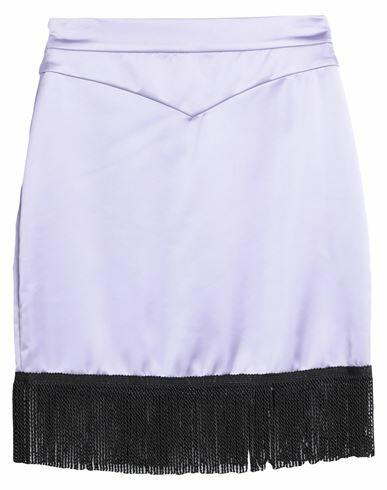 Jijil Woman Mini skirt Lilac Polyester, Elastane Cover