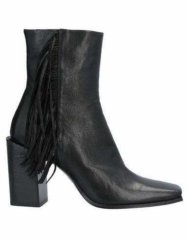 Fru. it Woman Ankle boots Black Soft Leather Cover