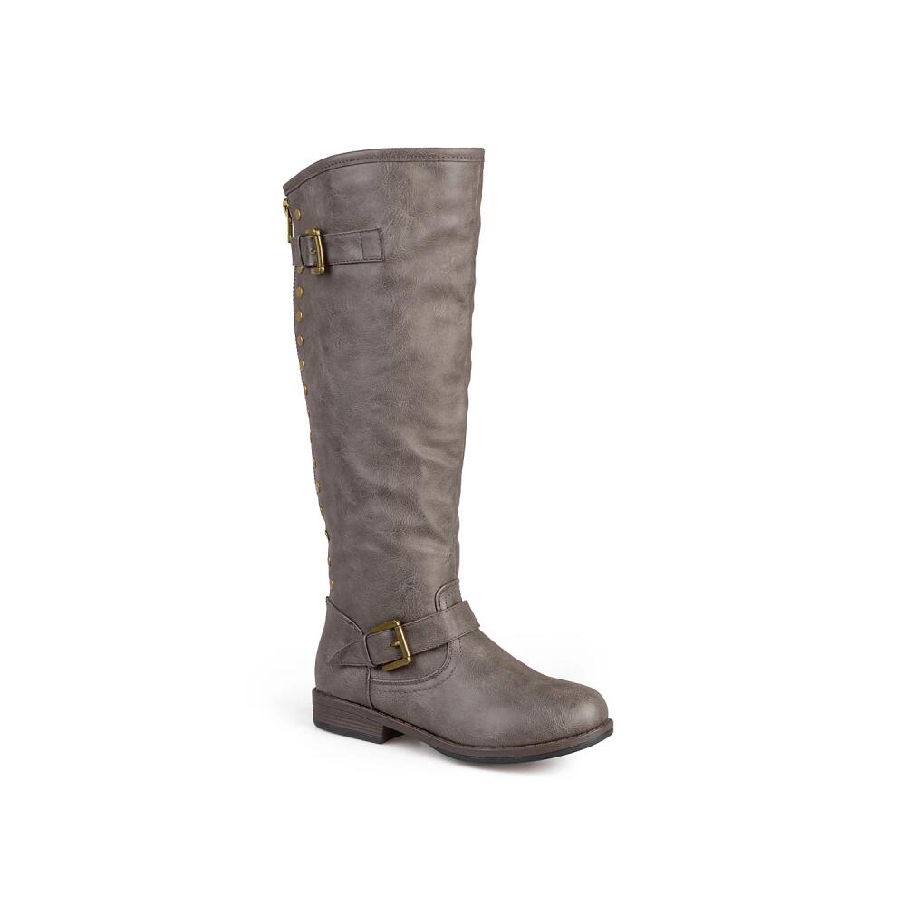 Journee Collection Spokane Riding Boot | Women's | Taupe Cover