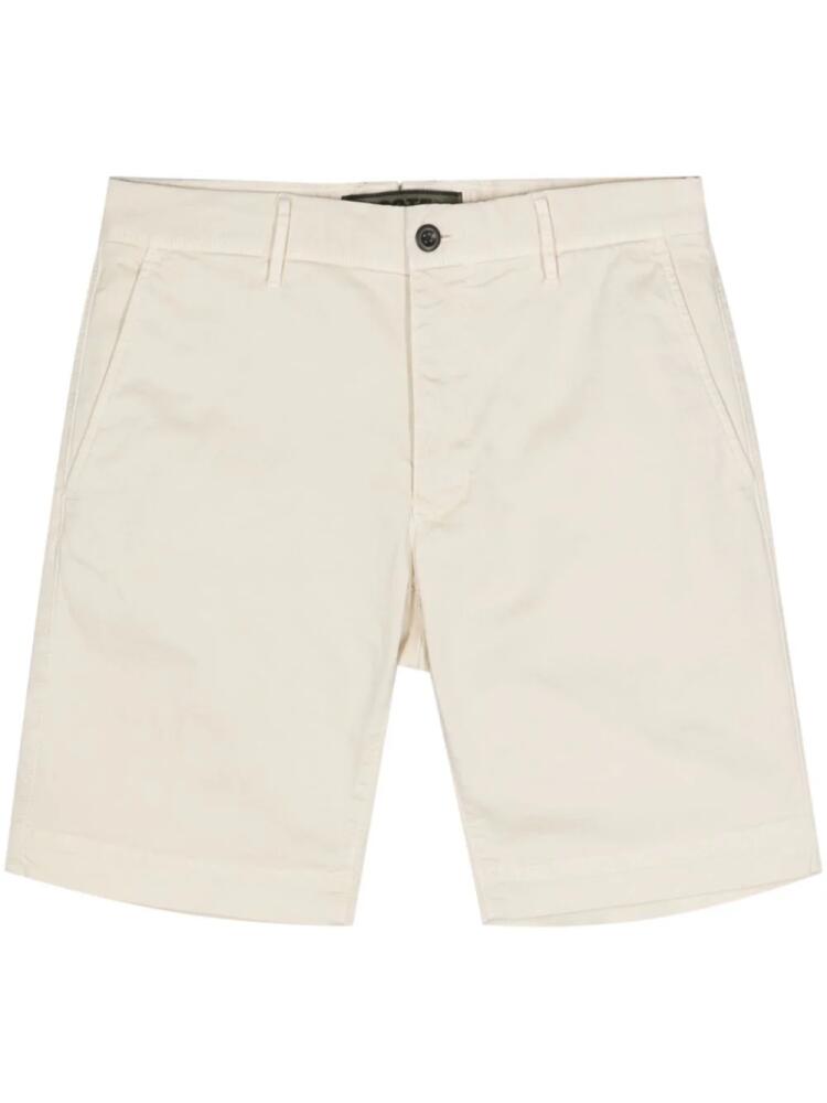 Incotex logo-embroidered shorts - Neutrals Cover