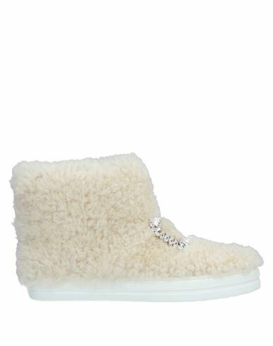 Roger Vivier Woman Ankle boots Beige Shearling Cover