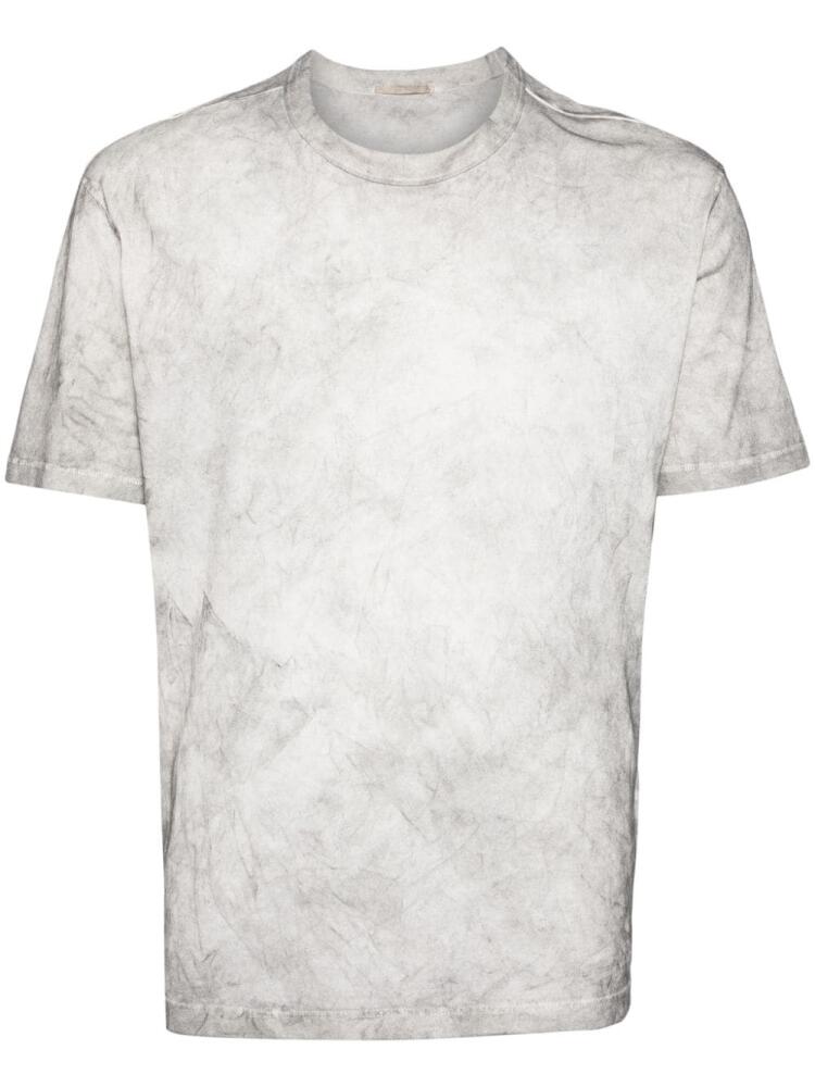 Ten C short-sleeve cotton T-shirt - Grey Cover