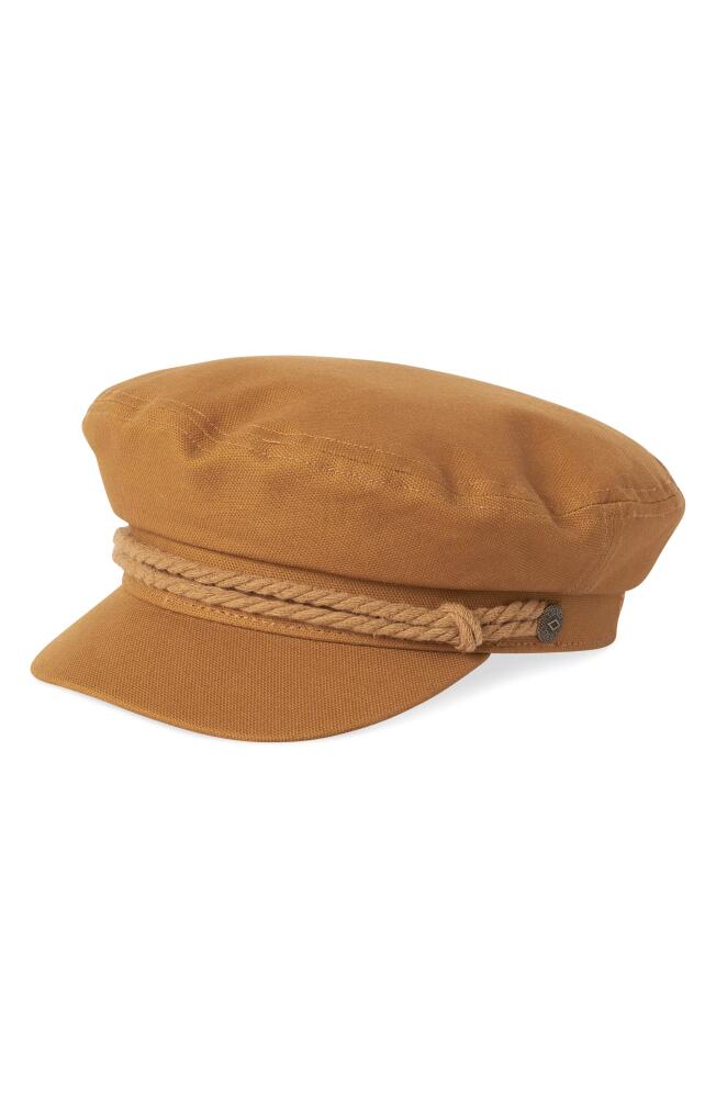 Brixton Fiddler Cap in Golden Brown Cover